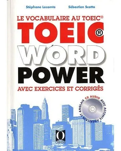 Couverture — Le vocabulaire au TOEIC, avec exercices et corrigés